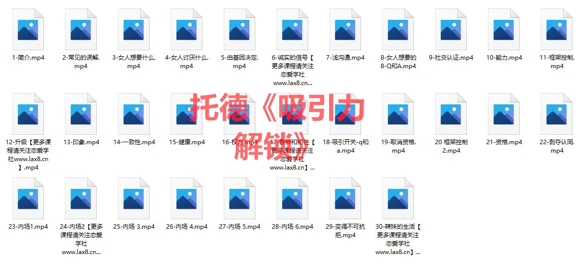 托德《吸引力解锁》百度网盘下载【080503】