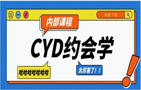 CYD约会学内部课程（17节）泡学高端内部