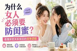 U君付费文章《为什么女人必须要防闺蜜》